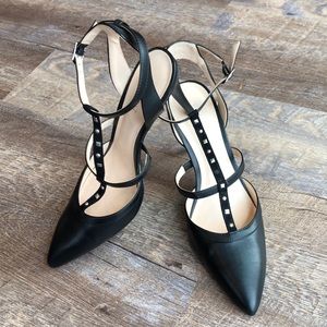 Black T-strap  Heels